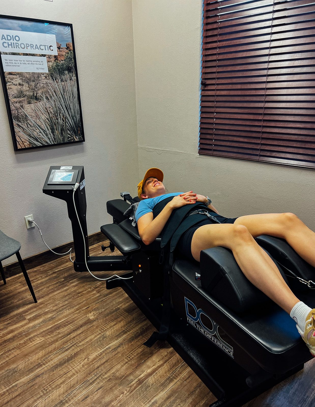Spinal decompression table at ADIO Chiropractic
